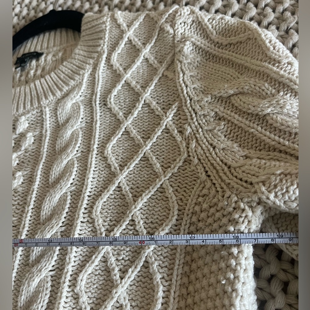 Talbots Cable Knit Sweater - Picture 7 of 9